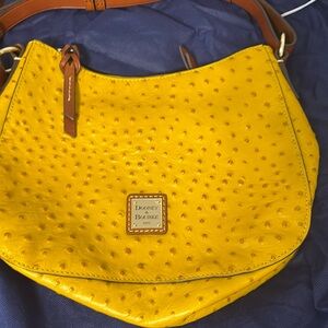 Mustard/Gold Dooney medium like new bag
